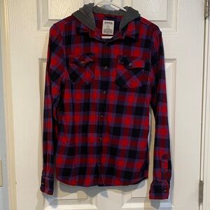 Sonoma Hooded Flannel Shirt